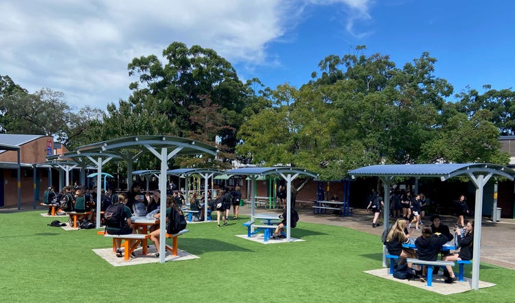 photo of school quad